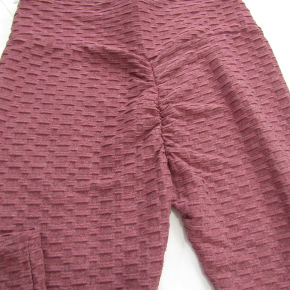 OTOS scrunch booty textured wide waistband active wear set - Picture 5 of 10